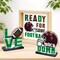 Football Season Wooden Box Signs Set – 3Pcs Sports Table Centerpieces, Rustic It’s Football Season Tiered Tray Decor for Bedroom, Party Shelf, Boys Room & Home Display